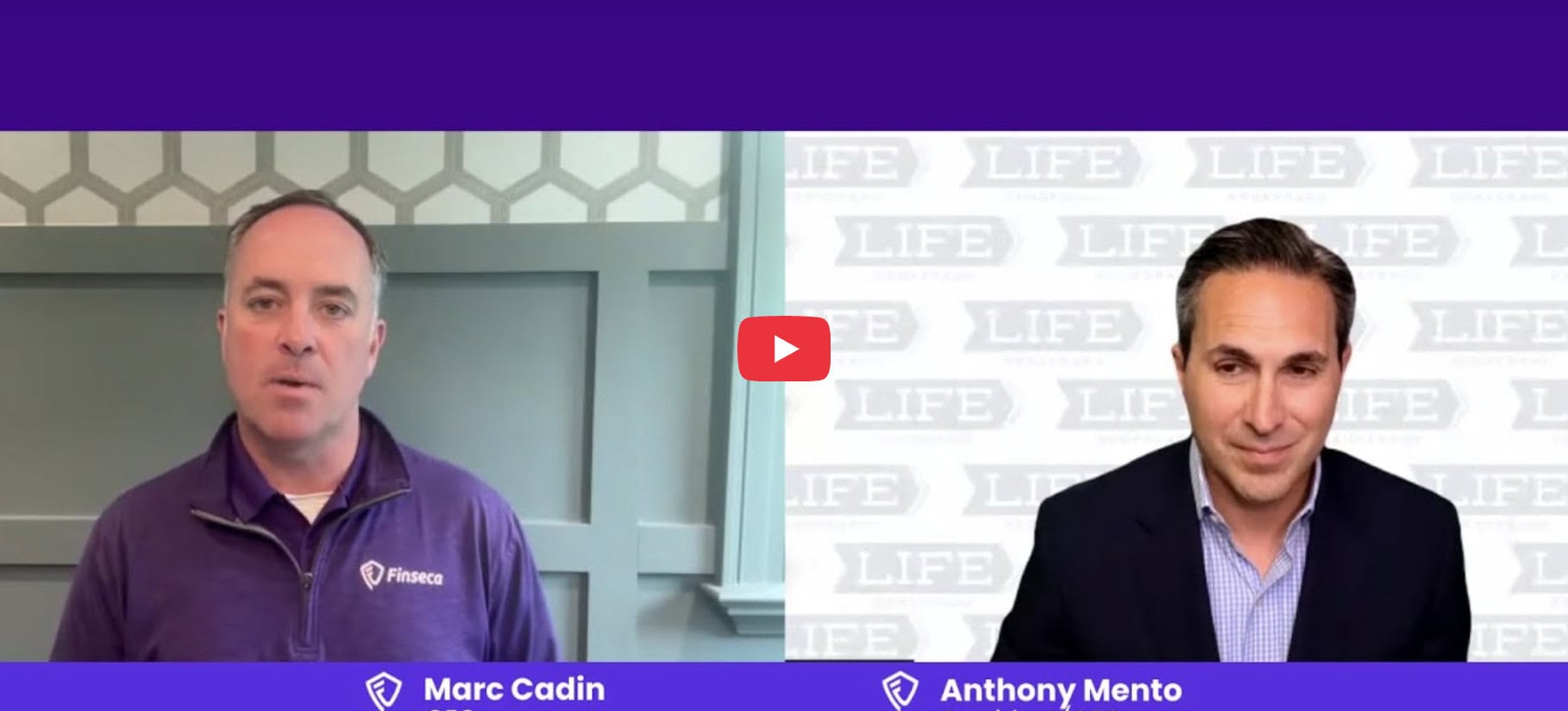 Finseca CEO Marc cadin interviews fellow member